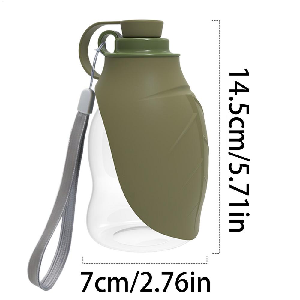 Dog Water Bottle Travel Portable Water Dispenser Leak Proof Foldable Cup Water Dispenser for Walking Hiking Outdoor Beach