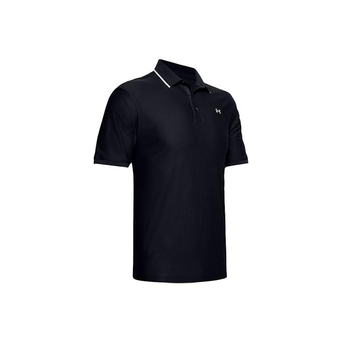 Мужская футболка-поло Playoff Pique Golf Polo Under Armour Черная 1345459-002 XL