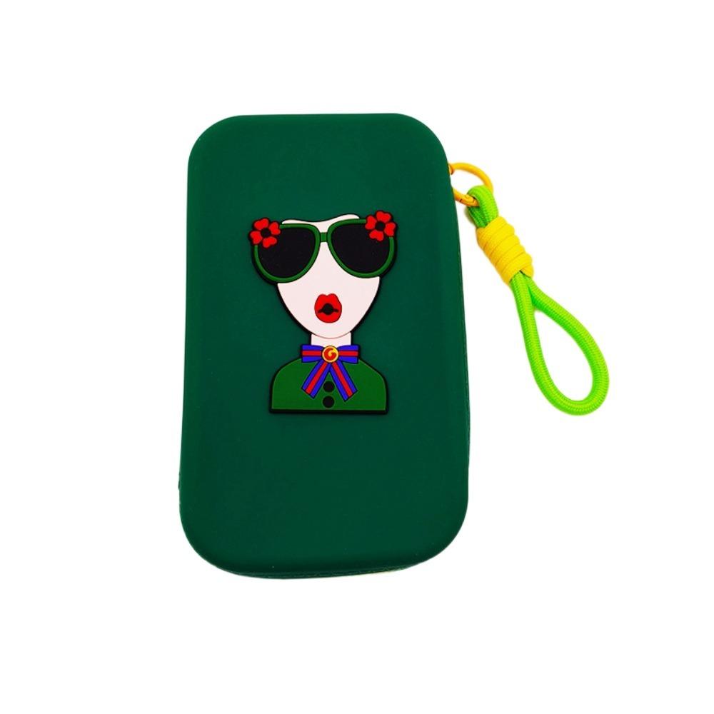 Anti-lost Modern Lady Storage Bag Lightweight Cartoon Phone Bag Waterproof Makeup Pouch  School