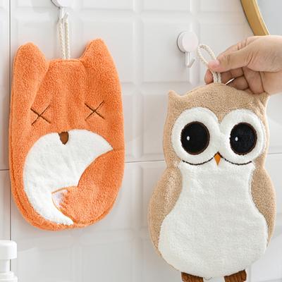 Asciugamano per bambini Animali dei cartoni animati Strofinaccio Asciugamano in microfibra ad asciugatura rapida Koala Elefante Ippopotamo