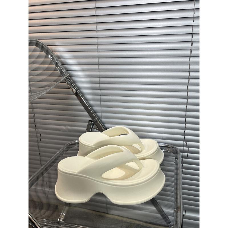 

Женские шлепанцы на толстой подошве, новинка, женские летние крутые шлепанцы, обувь для пляжа 40/41 (Fits 39/40)