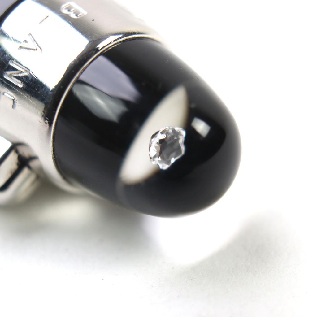 Very Good MONTBLANC Fountain Pen Starwalker 100th Anniversary 1P Diamond Logo Engraved 18K Used