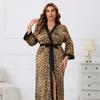 Plus Size Women's Loungewear Sexy Robe Casual Comfortable Nightwear
