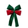 New velvet bow decoration Christmas three-dimensional pendant Christmas tree scene atmosphere layout
