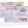 100PCS 4×6" Teacher Notes to Parents - for Teacher Must Haves,Mail to Parents,Classroom Supplies,Elementary and Daycare Essentials (4×6", Smiling