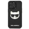 Etui Do iPhone 13 Pro Karl Lagerfeld 3D Rubber Choupette Czarne
