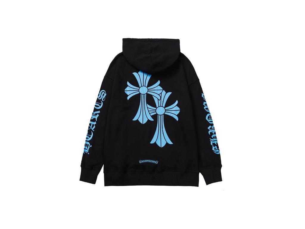 24 Kreuz Hochwertiges Unisex Kapuzenpullover - Herbst/Winter Trendige Amerikanische Marke