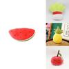 High-quality Fruit Vegetable Plush Dolls With Keychain Adorable Comfortable Realistic