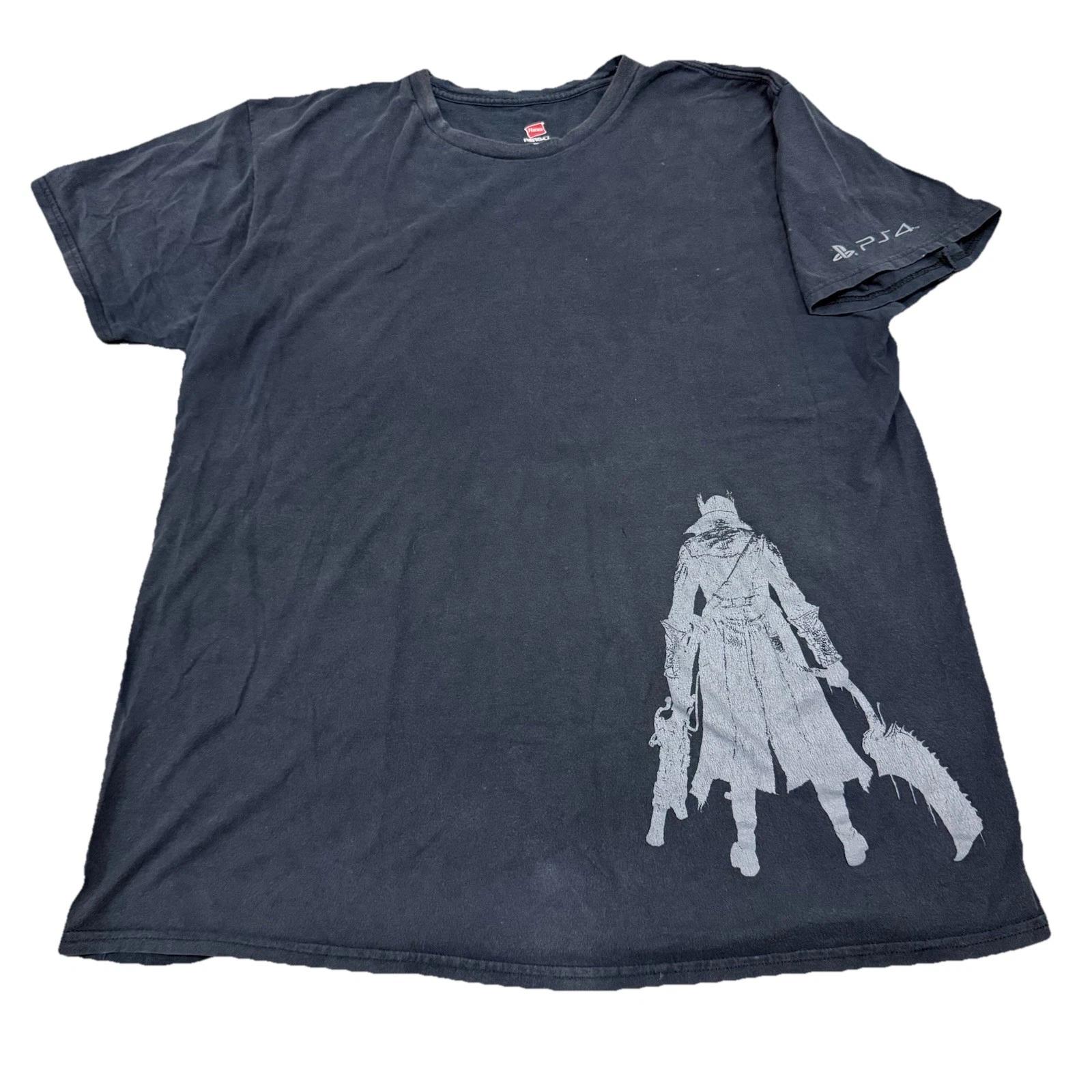 Rare Bloodborn Ps4 Promo T T-Shirt Size X Large Dark Souls Fantasy 2015 Video Game S