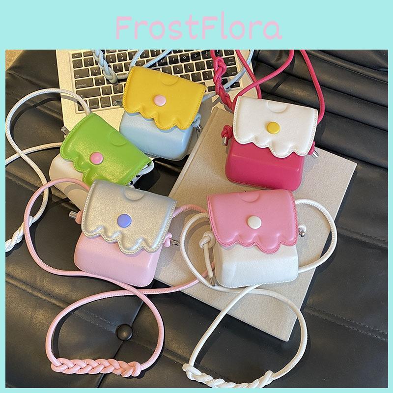 Stylish Mini Shoulder Bag For Kids With Vibrant Color Blocking And Breathable Material