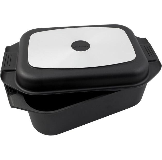 

Жаровня Karcher литой алюминий 2в1 34,6x24,6 см 8,7 л (121749)