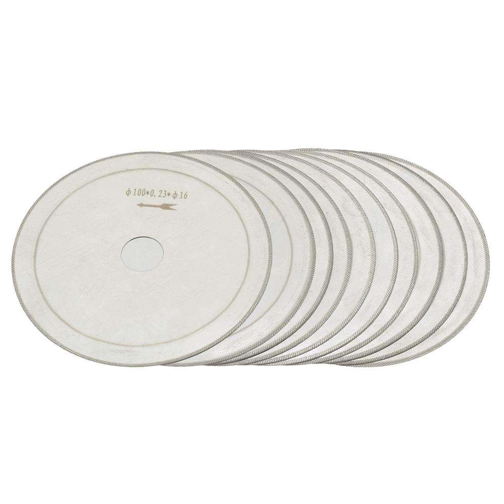 

10pcs Thin Lapidary Saw for Gems Jewelry Cutting and Rock Processing Materials with Soft Rocks for Turquoise