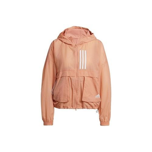 adidas breathable quick-dry sun protection jacket for women, light pink M светло-розовый