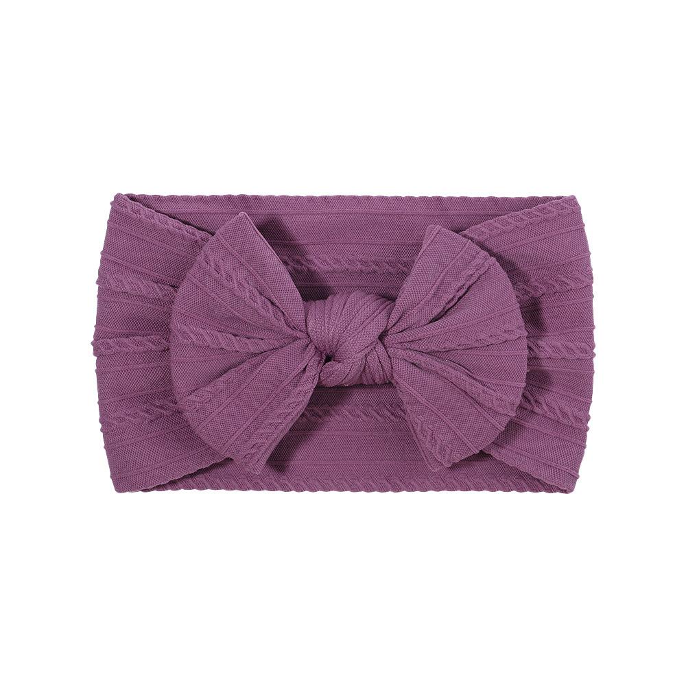 Baby Headband, Elastic Wide Brim Bow Children's Headband