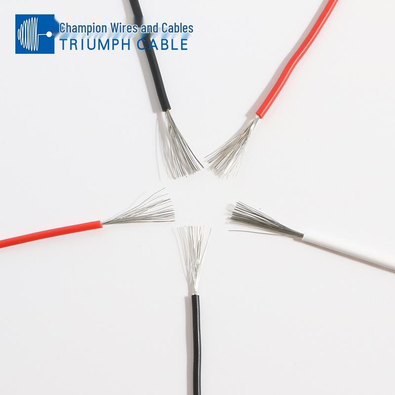 H05V-K Silicone Flexible Wire, Single-core, 0.2~0.75 Sq Mm, Pure Tinned Copper, PVC Insulation, Eco-Friendly, Flame Retardant.