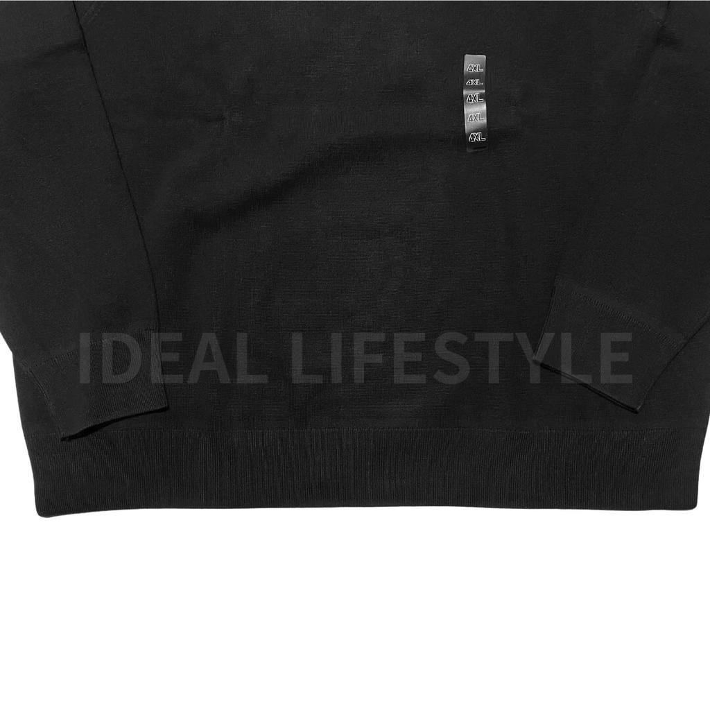 UNIQLO Washable Milano Ribbed Sweater S-4XL Long-Sleeve Crew-Neck Men 478548 NWT