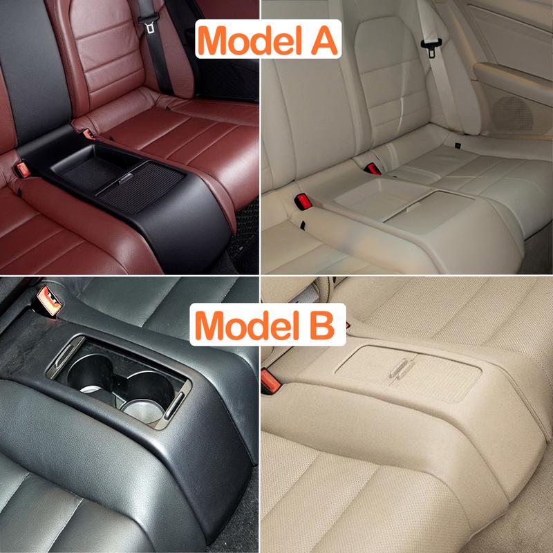 Rear Seat Central Folding Armrest Cup holder Outer Cover Panel For Mercedes Benz E Class W207 COUPE 2079202821 2078401974