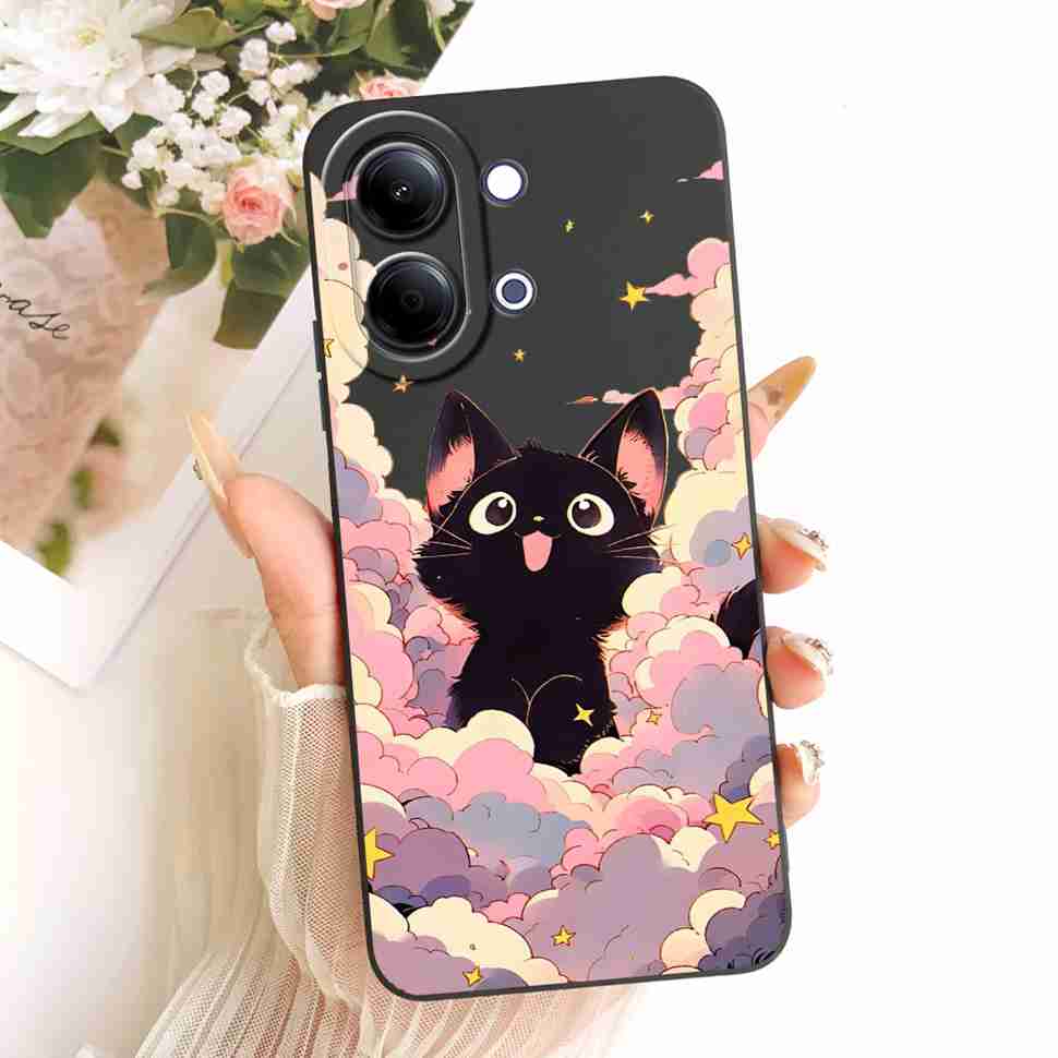 For Vivo Y05 4G 6.74" Case Silicone Back Cover Shockproof For Vivo Y11D VIVO Y05 4G Populairly Painted Butterflies Phone Cases