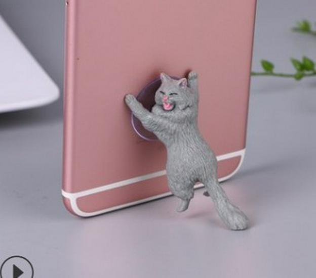 Supporto per telefono gattino carino creativo: Gadget divertente per bambini e adulti