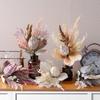 Cloth Simulation Flower Bunch Multicolor Simulation Flower  Floral Arrangement