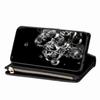 Redmi Note 9 Pro/K30/8A Leather Wallet Case with Laser Engraved Nine Card Slots