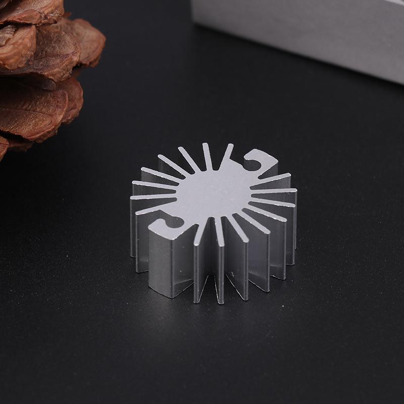 23mmx10mm LED Of Enkele Chip Koellichaam Radiator Aluminium 1W Koellichaam Radiator Voor Huishoudelijke Lamp Radiator Vervangbaar