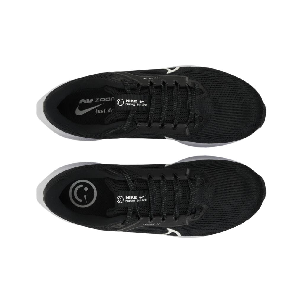 Nike נעלי ספורט לגברים אייר זום פגסוס 40 שחור לבן אפור ברזל DV3853-001