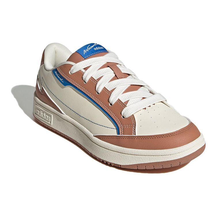 Adidas Neo W Card Non-Slip Wear-Resistant Low-Top Skate Shoes Unisex Sneakers Beige Brown IG1514