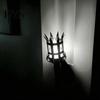 Mittelalterliche Fackel Wandleuchte, LED Handlicht, Retro Realistische Imitation Holzmaserung Flamme für Halloween Party Dekoration, Mardi Gras Geheimnis