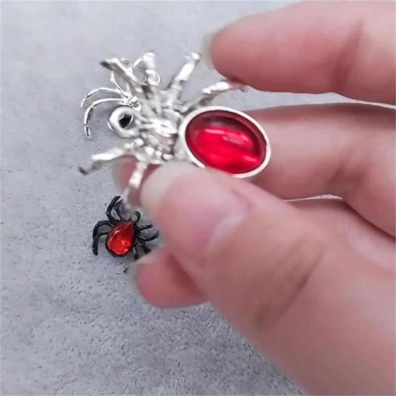 Artistics Metal Spiders Decorations for Clothing Embellishment Art Supplies Safe Craft Components