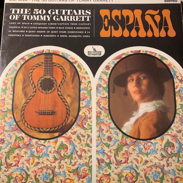 

LP Record 50 GUITARS OF TOMMY GARRETT - Espana SLBY1269 Liberty 1965 UK Folk Used
