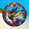 2D Flat Acrylic Hummingbird Decoration , Use No Batteries/Electricity Needed, Unique Indoor/Outdoor Decoration , Multipurpose Traditional