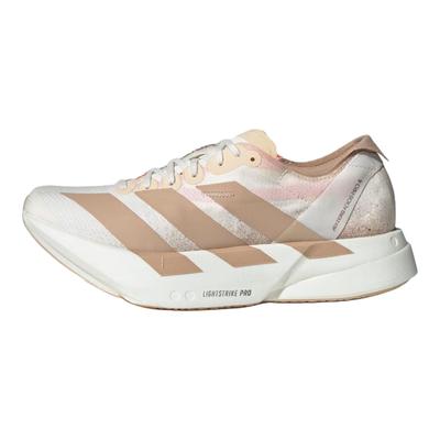 Adizero Adios Pro 4 Gesso Arenaria Scarpe da Ginnastica da Donna Crema Bianco Gesso Arenaria Calda JR6359