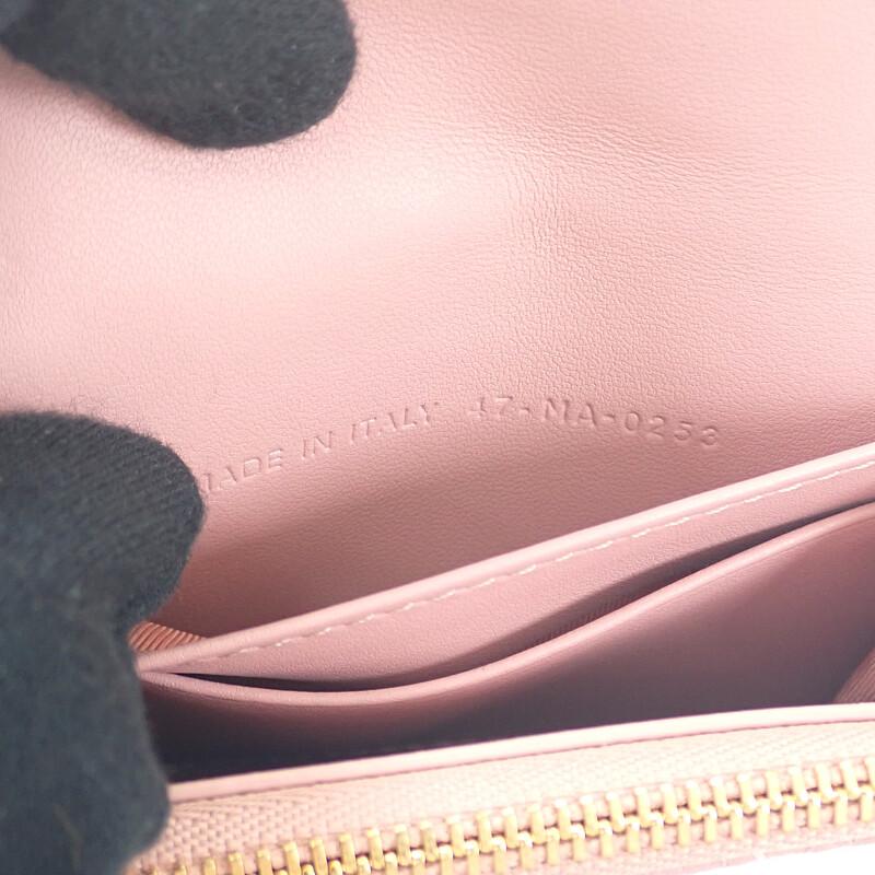 Dior S5132UWHC77P Bifold Wallet Pink Women