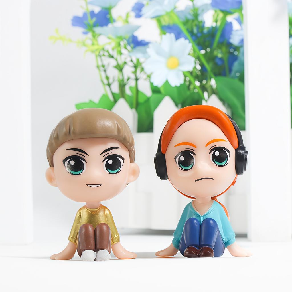 8Pcs/Set Stranger Figure Eleven Dustin Barb Steve Demogorgon Action Figures Toys Things Figurine Collectible Model Doll