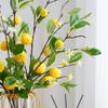 Decoration Photography Props Restaurant Lemon Fruit Artificial Flower Green Plants Lemon Branch