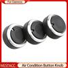 3Pcs/set Aluminum Alloy Car Air Conditioning Knob Heat Control Switch Button Knobs for Daewoo Matiz Chevrolet Joy Exclusive