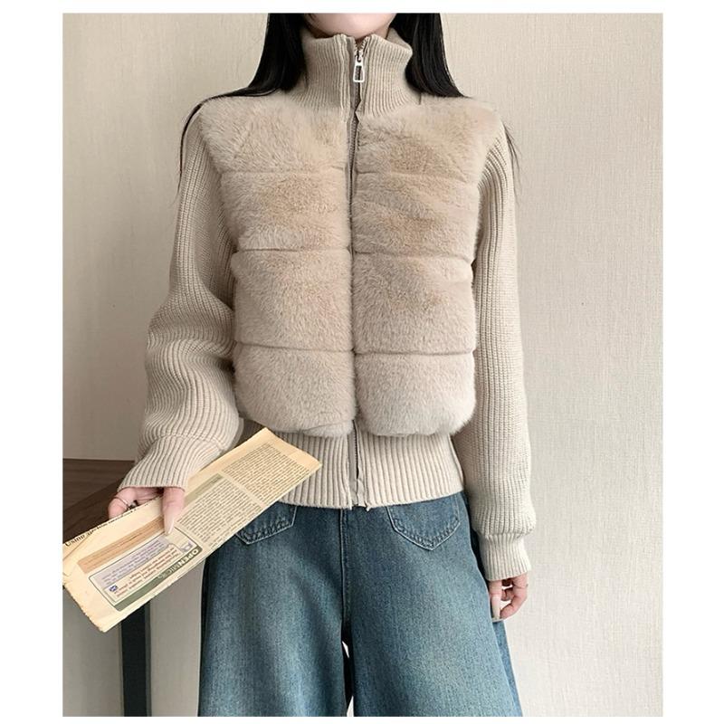 TIFICY Women's Fashion Casual Fall Winter Solid Color Print Long Sleeve Jackets & Coats Down Coats