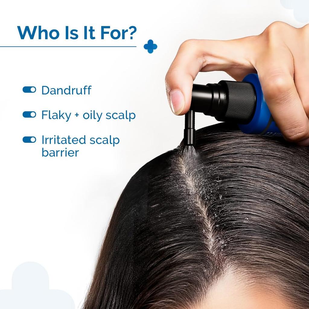 The Derma Co. Triple Actives Anti-Dandruff Scalp Serum 50 Ml | Fights Flakes & Soothes Itch