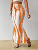 High Waist Zebra Print Fishtail Skirt - Fashionable European & American Women's Clothing, 2025 Edition