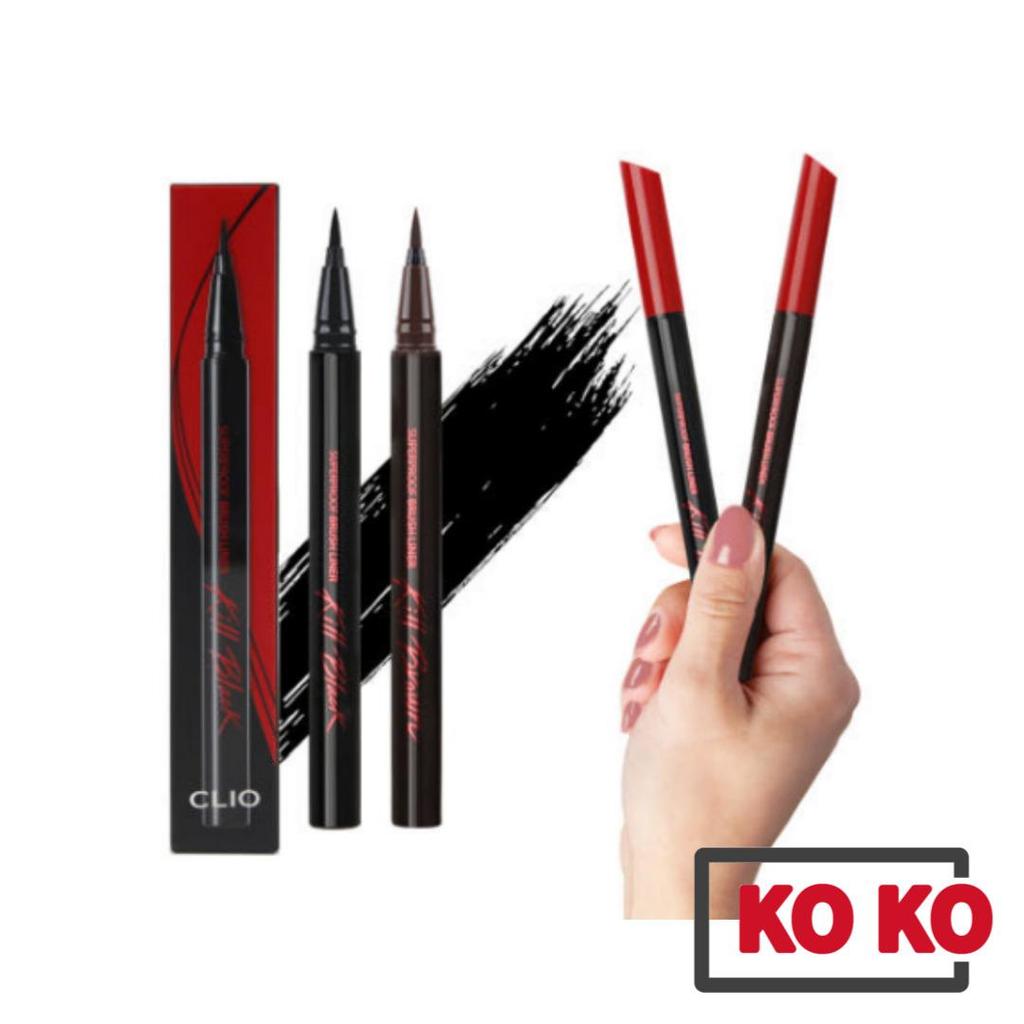 Clio Superproof Brush Liner 4 Sorten (Schwarz & Esche) 0,55 ml