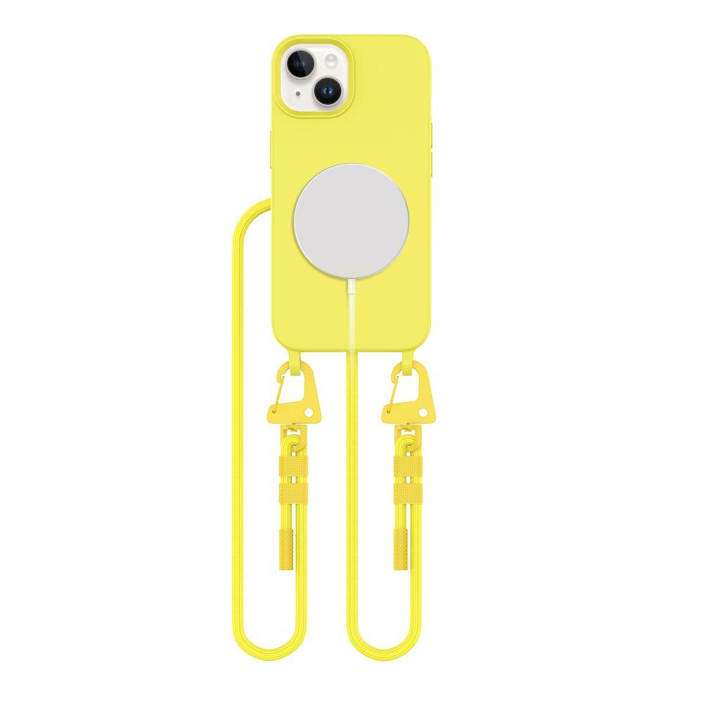 Tech-Protect Magnecklace MagSafe Case for iPhone 15 - Yellow - Bild 4