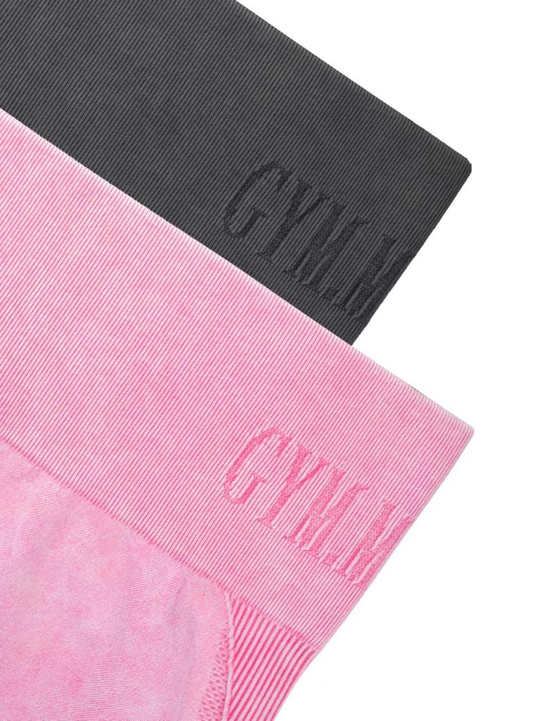 Seamless Women's Yoga Pants: Sand Washed, Quick Dry, Butt Lifting, Tight Fit, Letter Print, Sports Fitness Long Pants