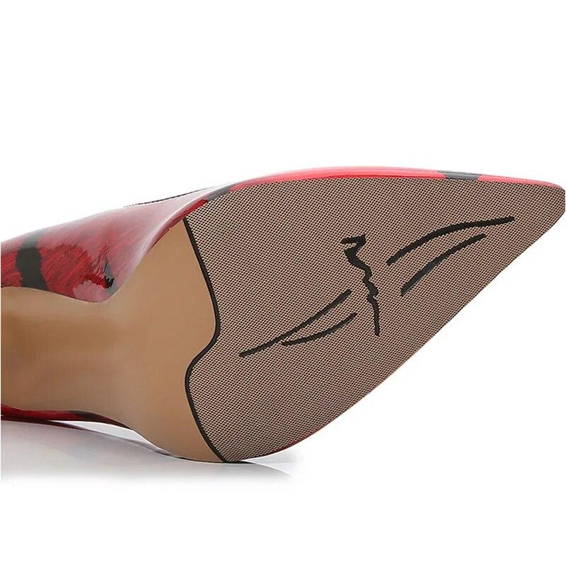 Dámské noční klub Sexy barevné Banquet Party Catwalk Módní Pracovní obuv 12cm podpatek WZ