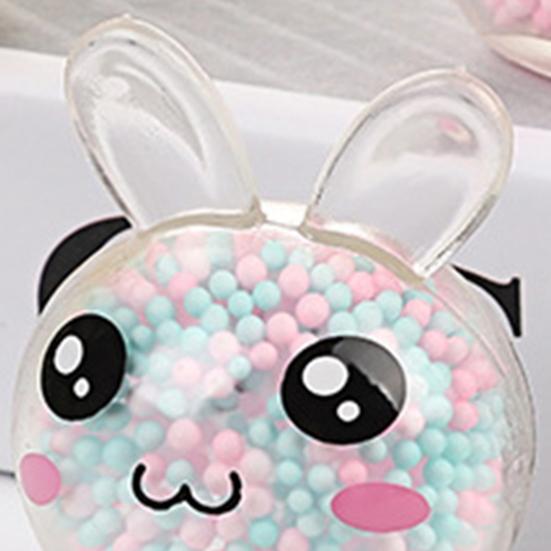 6 szt. Zabawka dekompresyjna Króliczek wielkanocny Piłeczki antystresowe Zabawny króliczek do ściskania