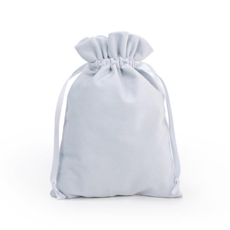 Luxury Velvet Drawstring Pouch Jewelry Storage Gift Wrapping Bag Reusable Dust-proof Bags for Party Favor Wedding Gift