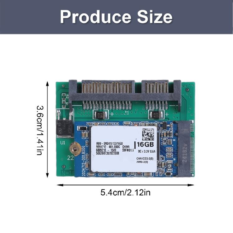 16GB Half-Slim III SSDs Drive for Computer Internal Hard Drive Laptop Hard Drive Replacement SSDs Internal Drive