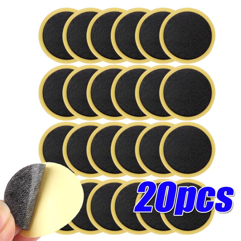 10-100pcs Bicycle Glue-free Tire Patches Tool Quick Repairing Tyre Protection Patch Adhesive Quick Drying Bike Accessories