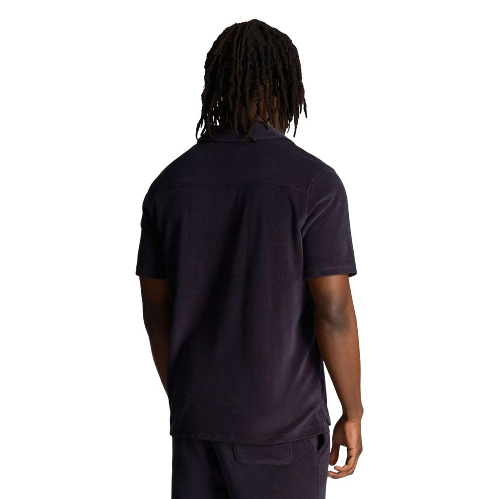 Lyle & Scott Mens Towelling Resort Shirt