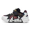 Li Ning Comfortable Non-Slip Durable Casual Shoes Kids Sneakers Black White YKNT020-3
